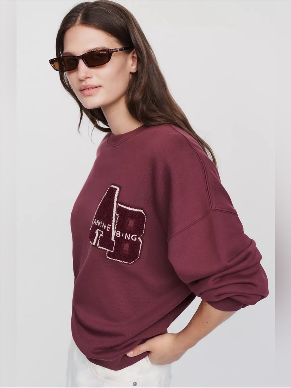NWTANINE BING MILES
SWEATSHIRT LETTERMAN